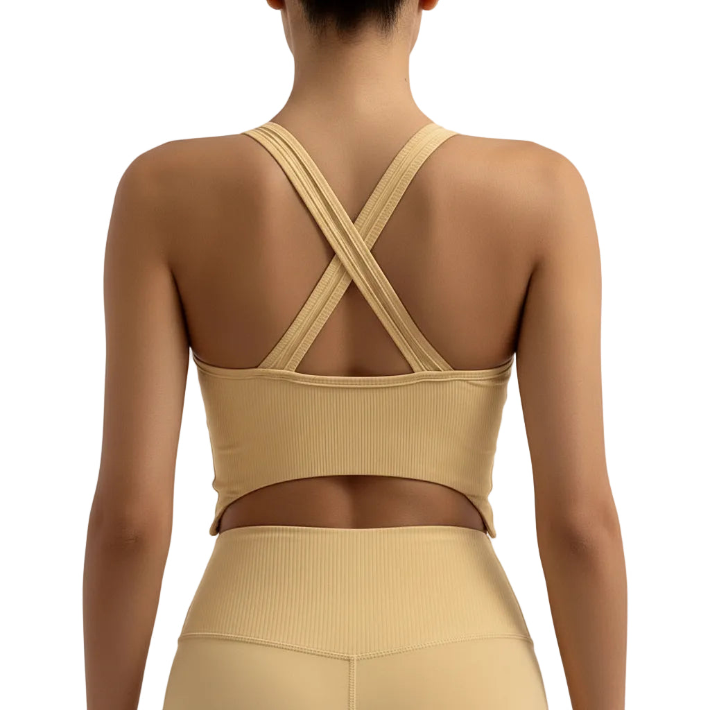 Damen Ärmelloses Tanktop mit Unregelmäßigem Design