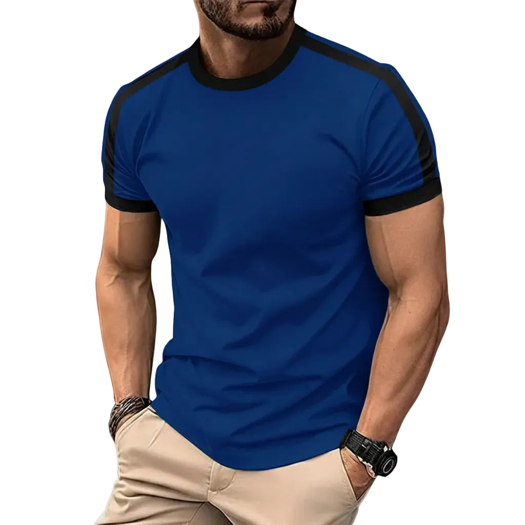 Herren Sport T-Shirt mit Kurzarm und Rundhalsausschnitt