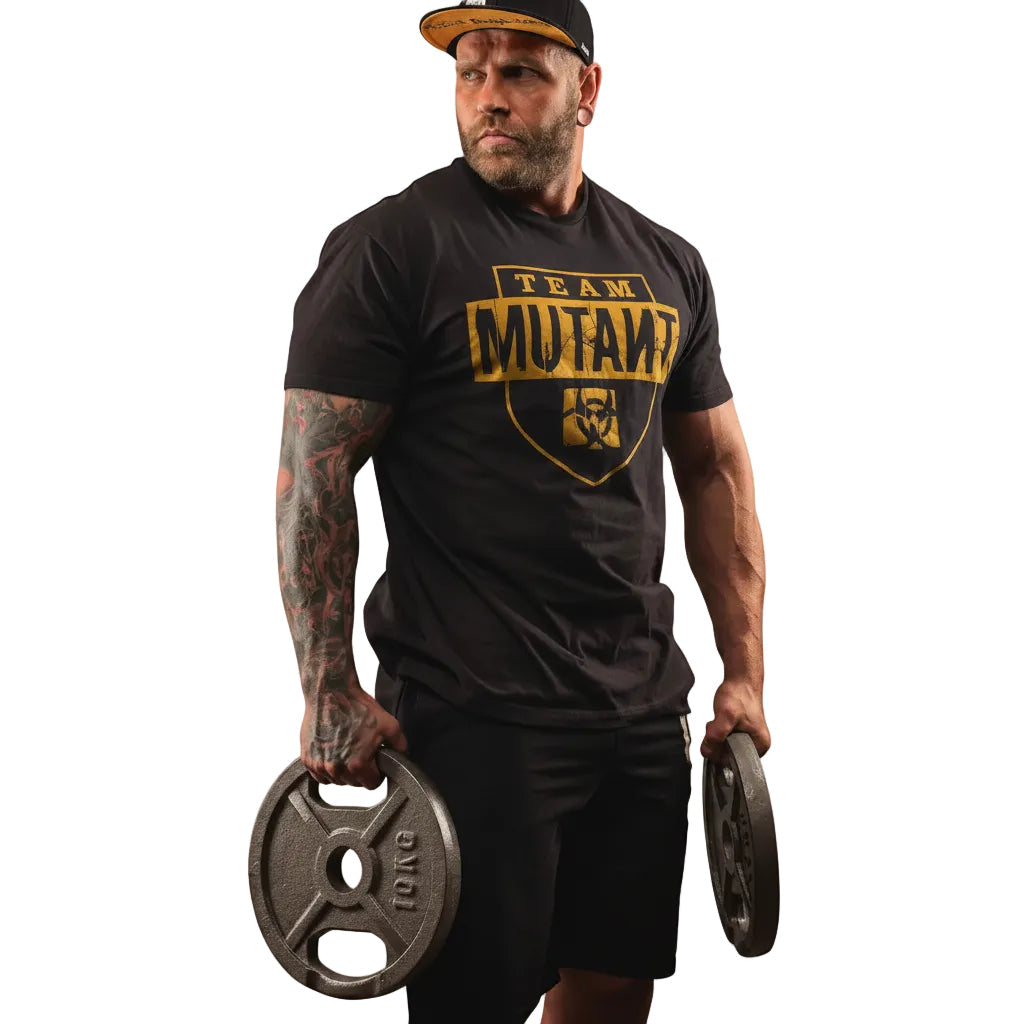 Herren T-Shirt mit Kurzarm und Rundhalsausschnitt
